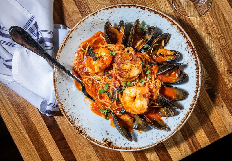 Seafood And Appetizers Push The Menu Beyond Pasta