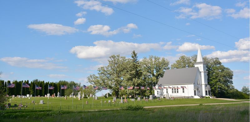Saude Evangelical Lutheran Church, Near Lawler