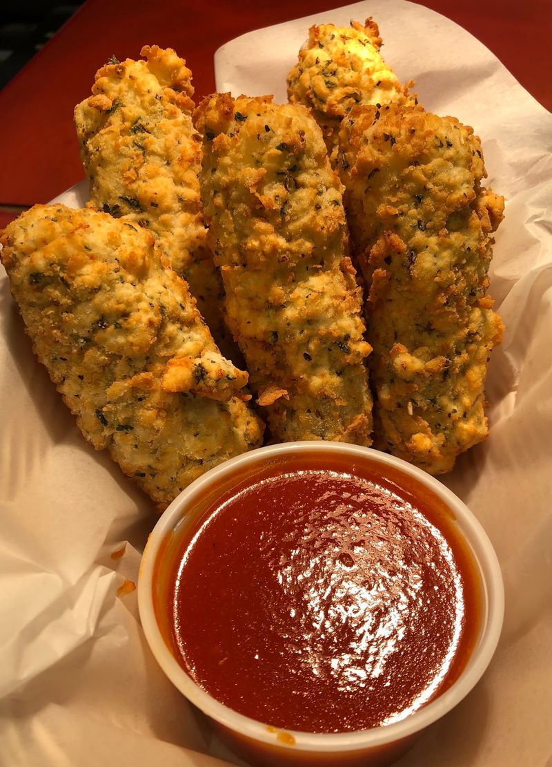 Cheese Sticks And Garlic Bread To Share