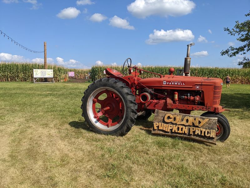 Tractor Rides And The Trip Out To The Field
