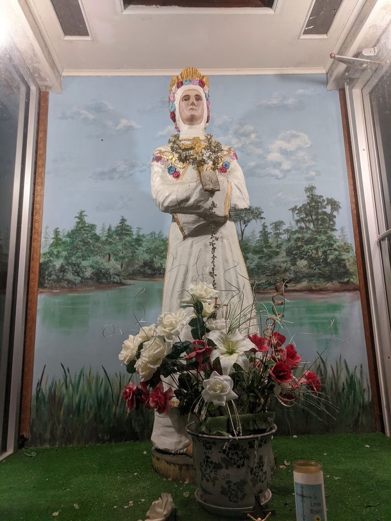 Look Closely At The Cypress Mary