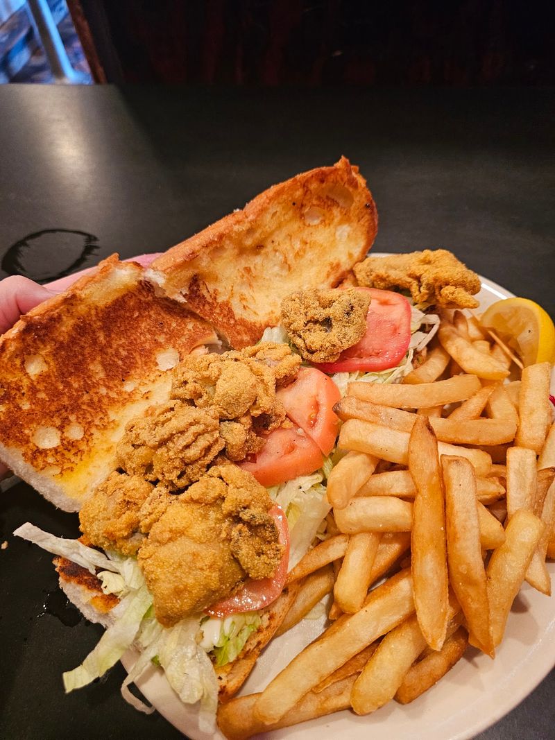 Notice The Pounded Shrimp Technique