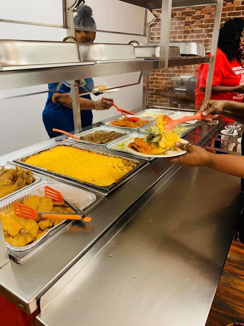 Breakfast Starts Early Before The Lunch Buffet Takes Over