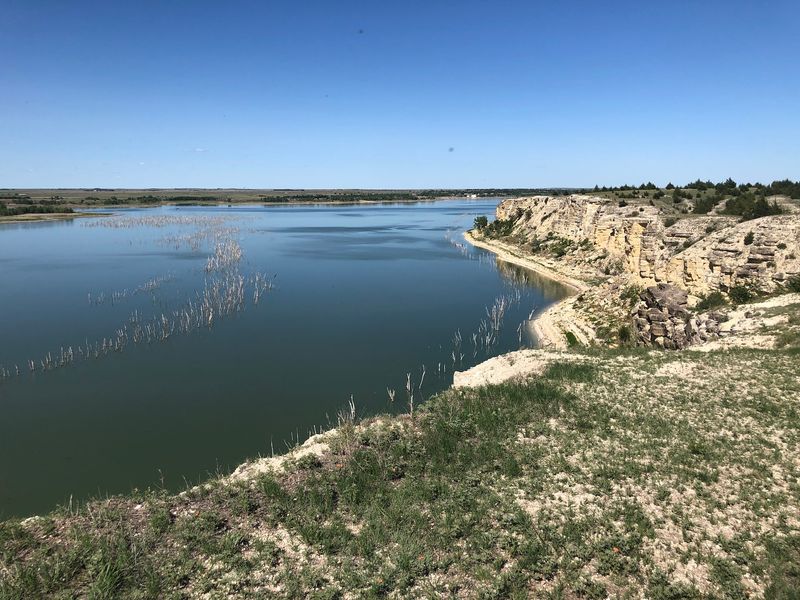 Apache Campground, Cedar Bluff State Park, Ellis, Kansas