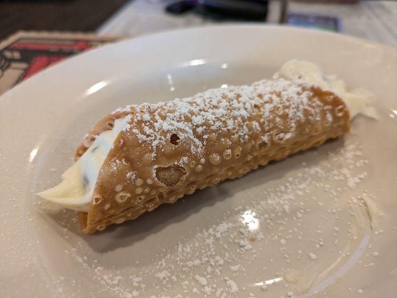 Cannoli And A Mysterious Chocolate Cake