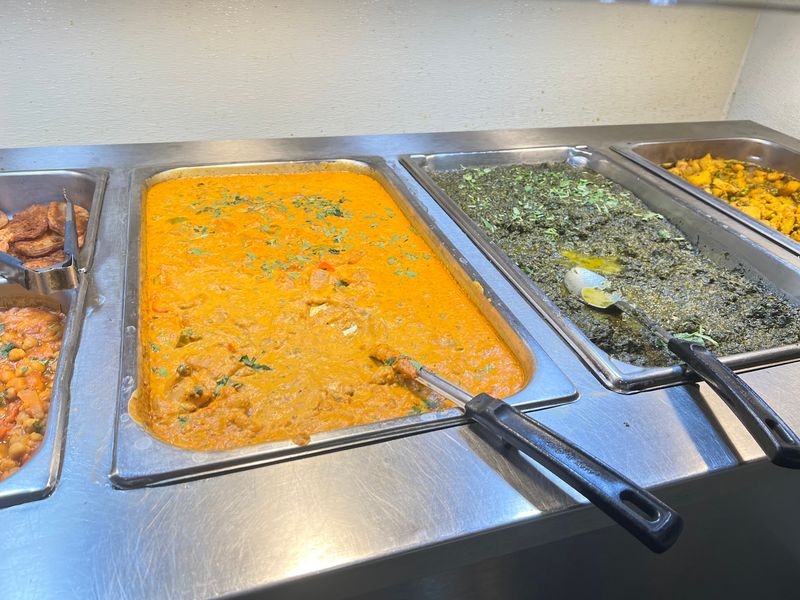 The Buffet Area Is Built For Repeat Trips