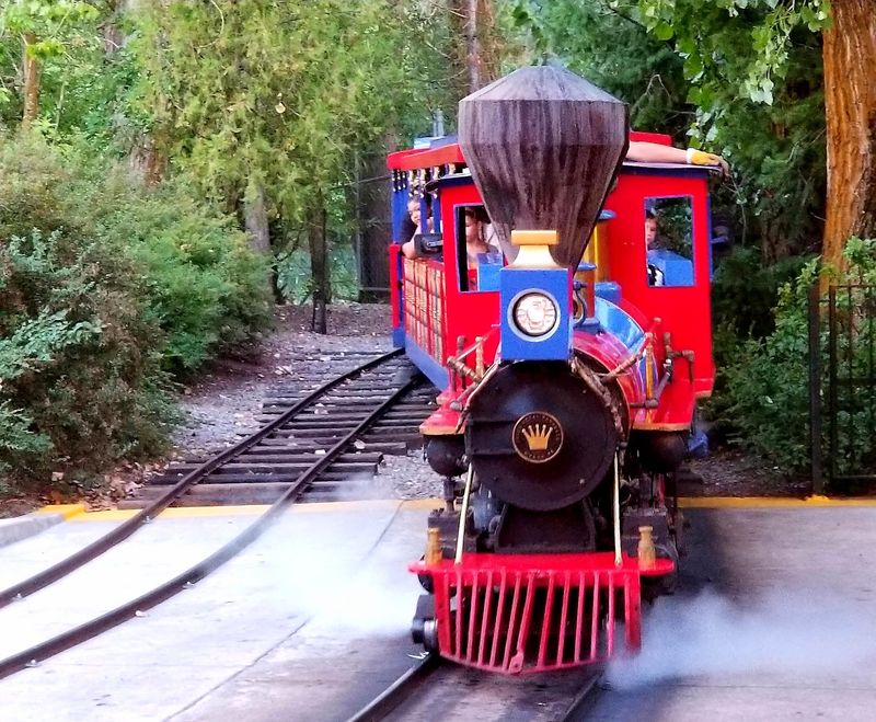 Wild Kingdom Train at Lagoon