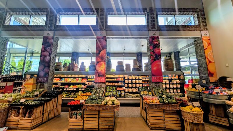 The Restaurant Sits Inside A Massive Italian Market