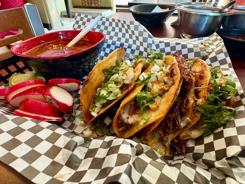 Birria Tacos That Come With Their Own Soup