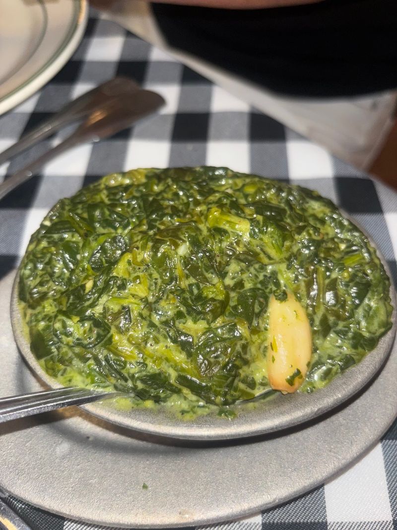 Hash Browns And Creamed Spinach Hold Their Ground