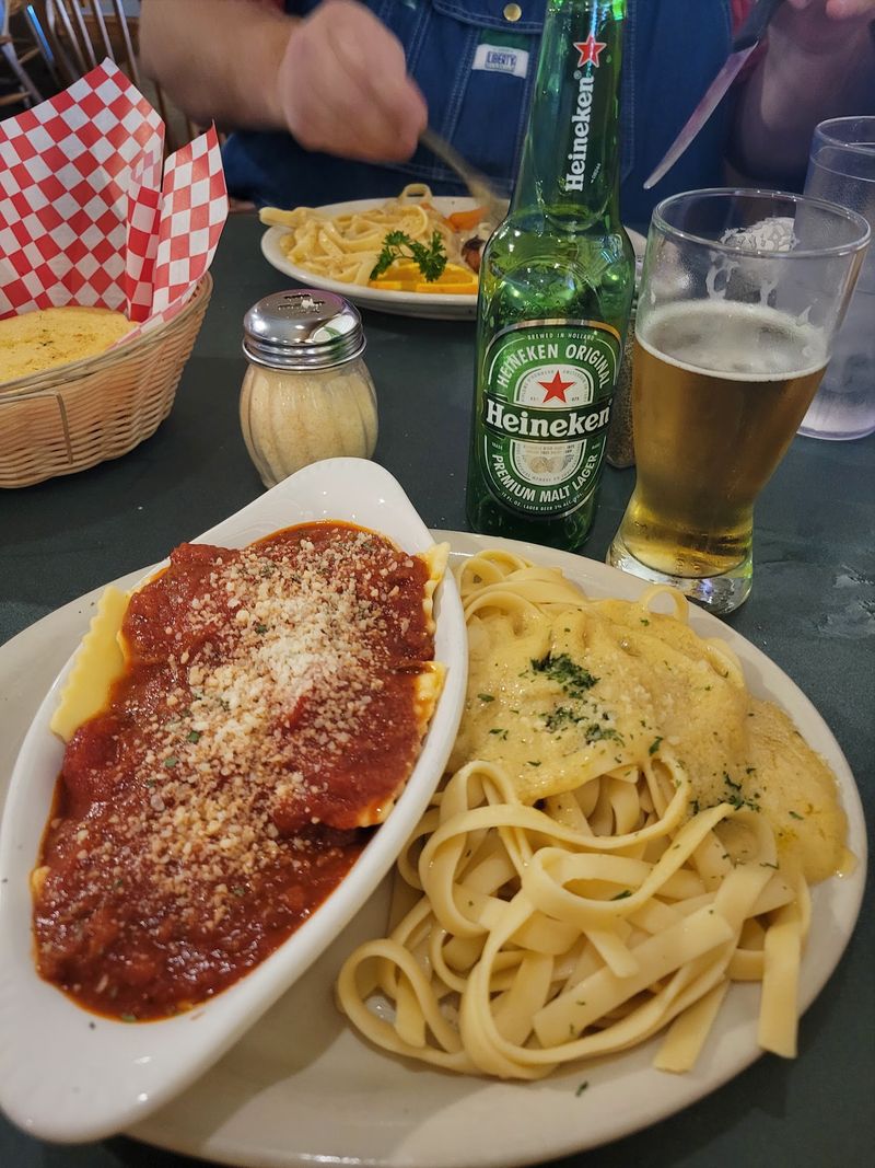 Pasta, Pizza, And Garlic Bread Do The Heavy Lifting