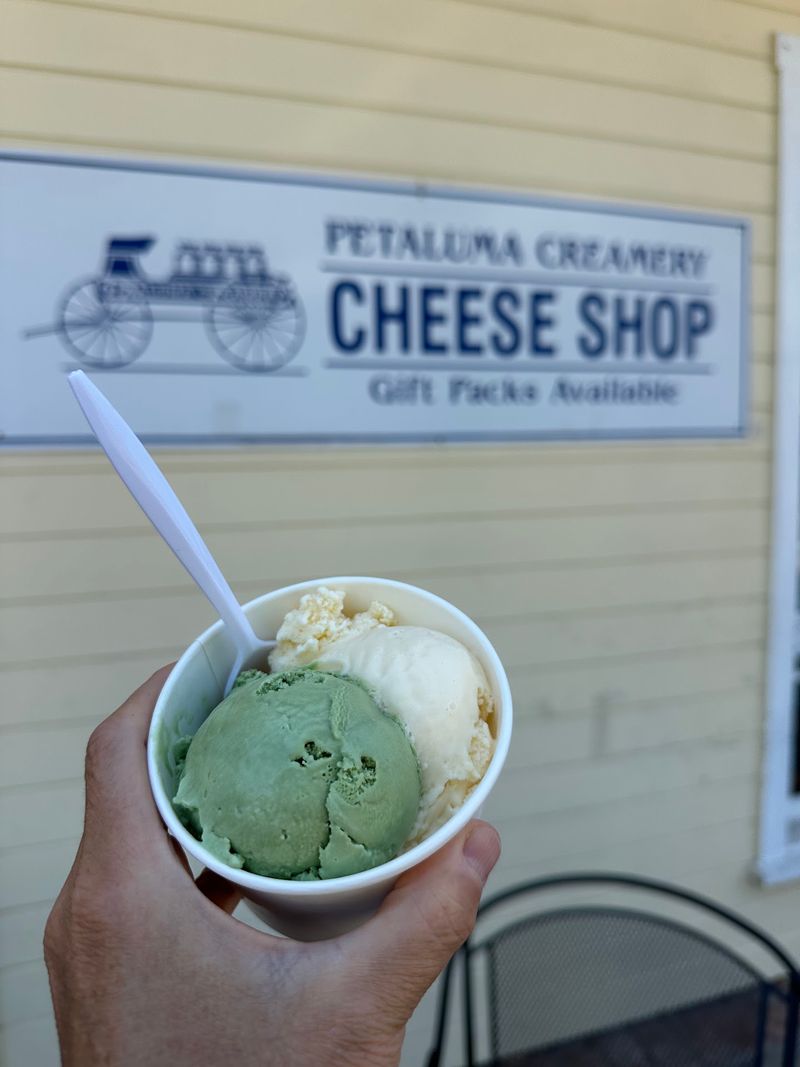 Ice Cream Made From Their Own Cream