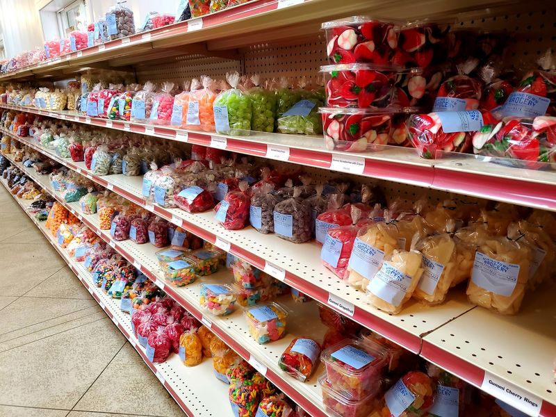 Candy, Fudge, And Saltwater Taffy Galore