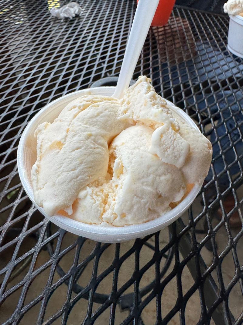 Homemade Peach Ice Cream Makes The Porch Hard To Leave