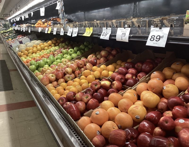 Produce Helps Balance The Bargain Cart