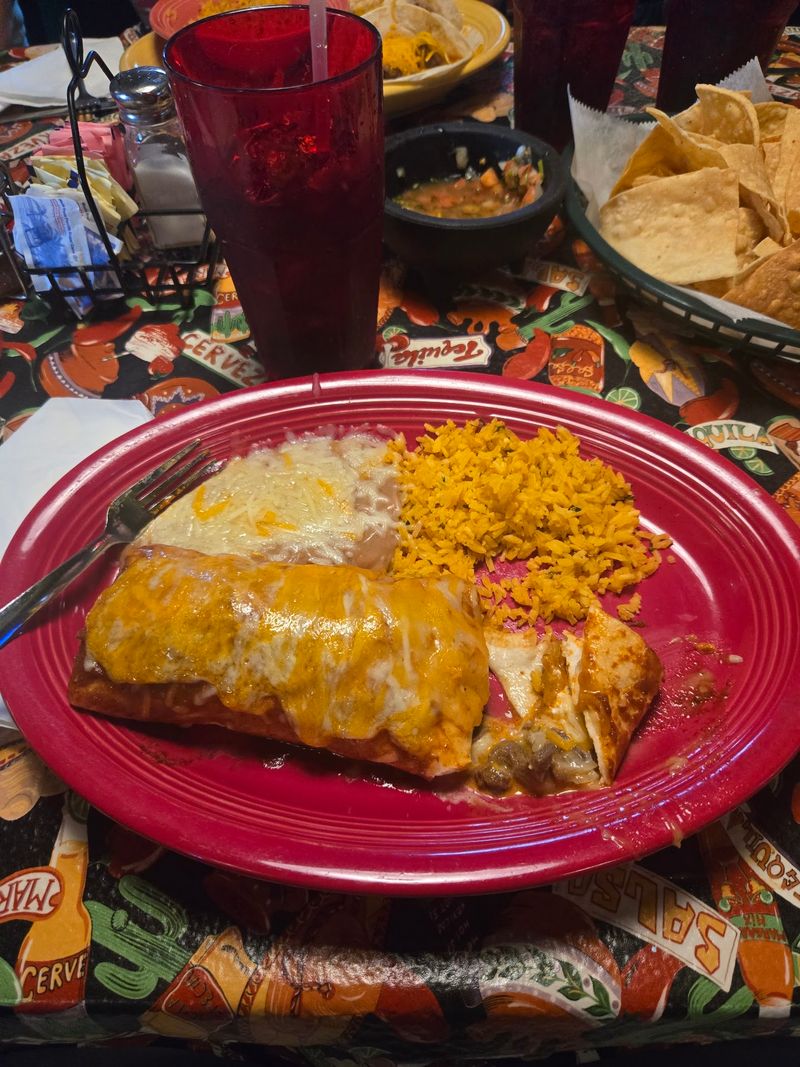 Chimichangas, Wet Burritos, and Hearty Platters