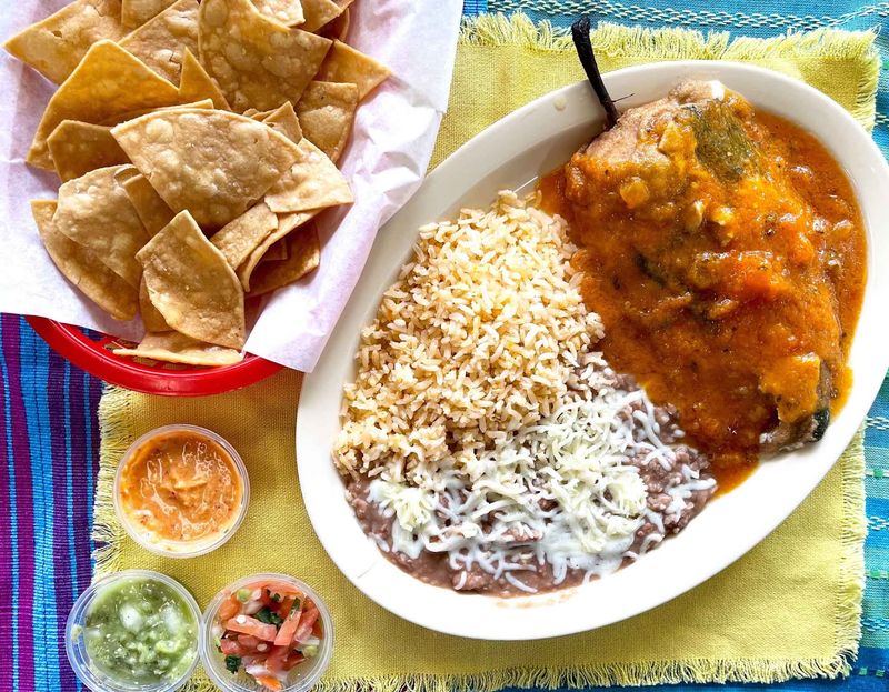 Chile Rellenos And Loaded Nachos