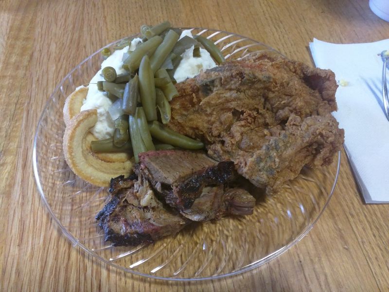 Brisket And Salisbury Steak Make A Hearty Plate Even Heartier