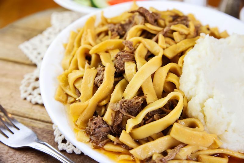 Homemade Noodles Fit Right Into The Amish-Style Lineup