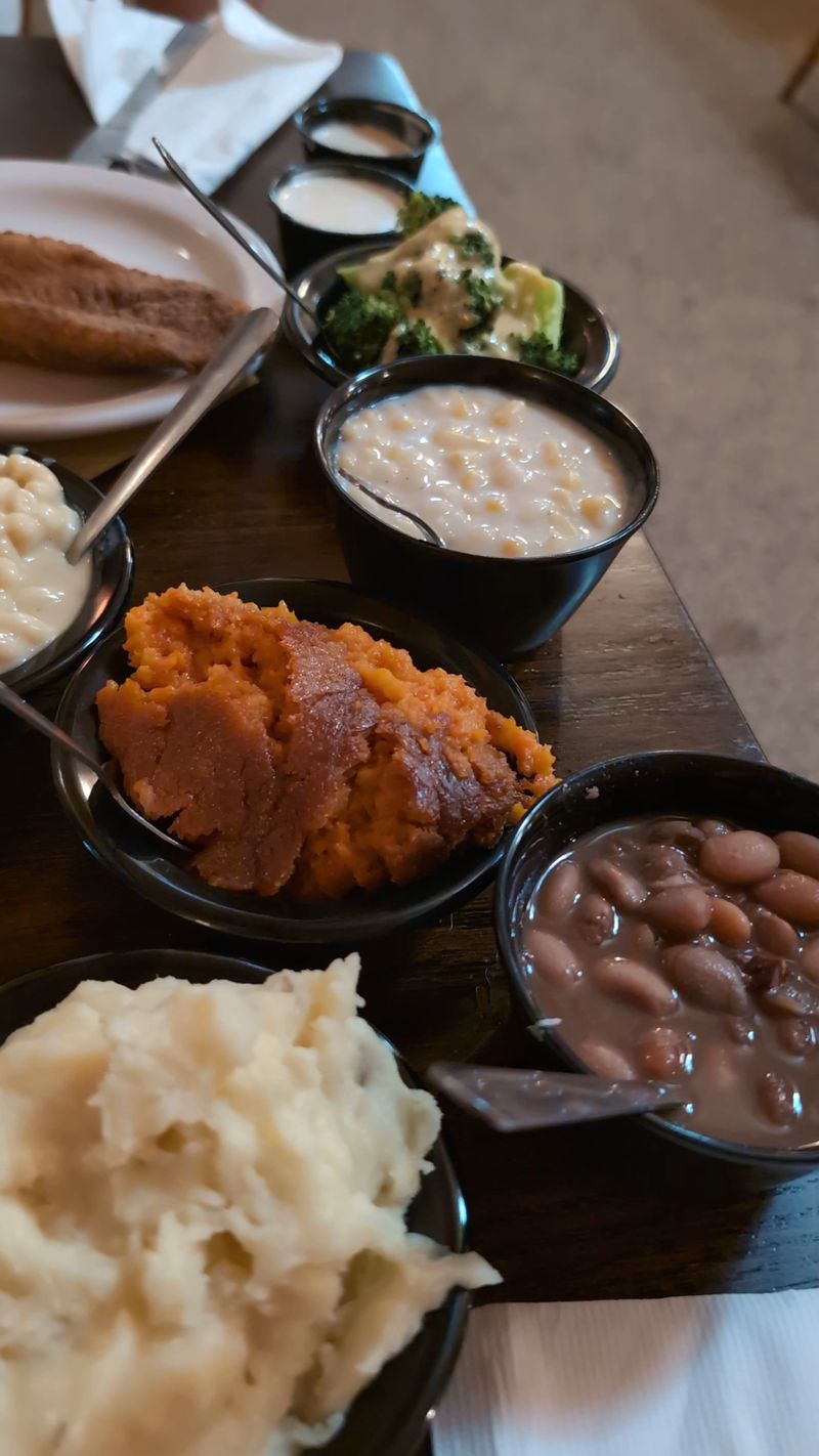 Bowls Of Country Sides Keep Making Their Way Around The Table