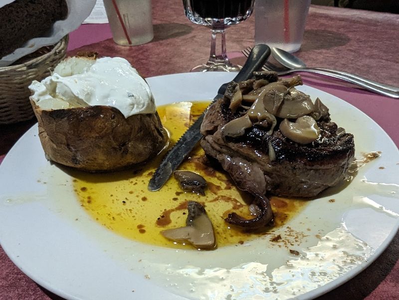 Steaks Share Equal Billing With The Pasta