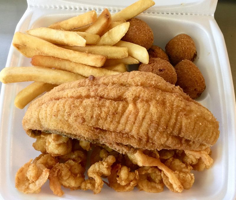 Shrimp And Flounder Make A Classic Coastal Combination