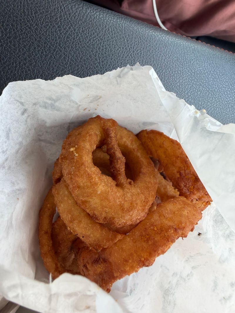 Fried Sides Give The Burger Plenty Of Company