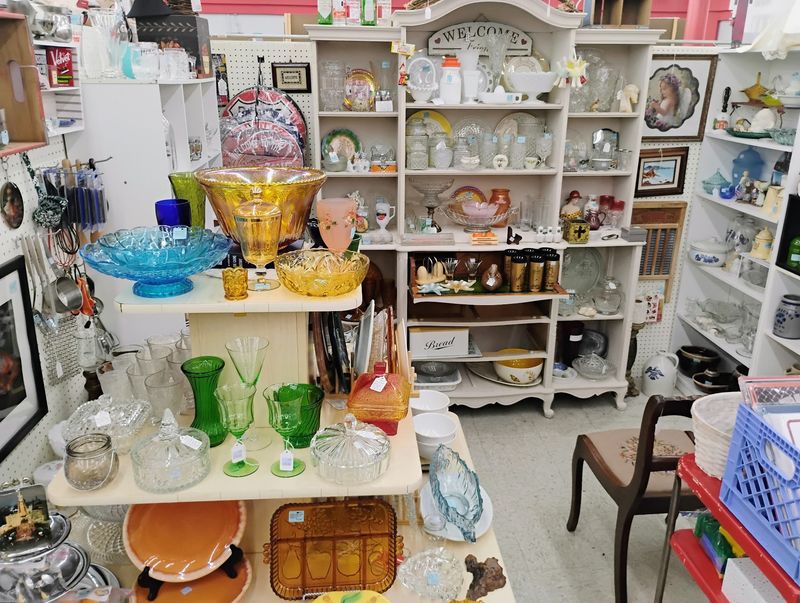 New And Used Merchandise Keeps The Selection Unpredictable