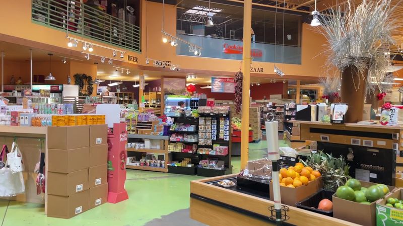Bright Displays Give The Interior Personality