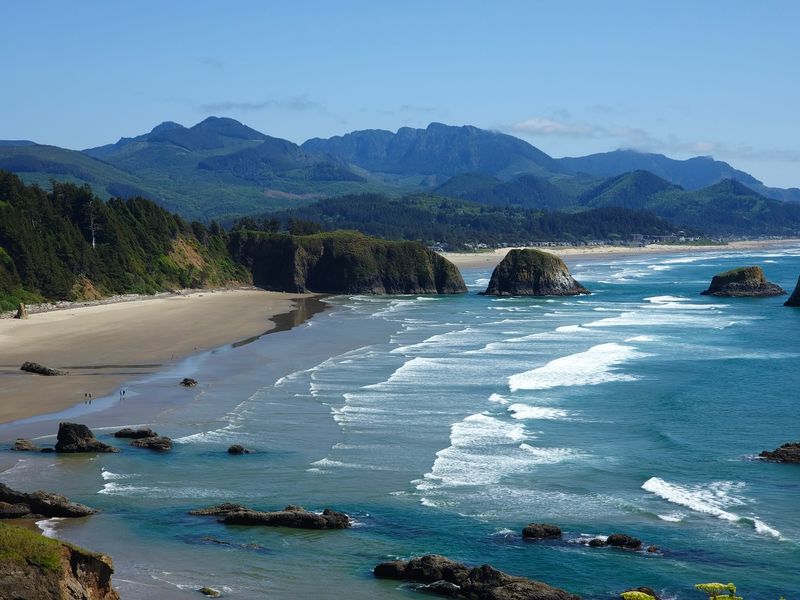 Sea Stacks Keep Rearranging The View From The Sand