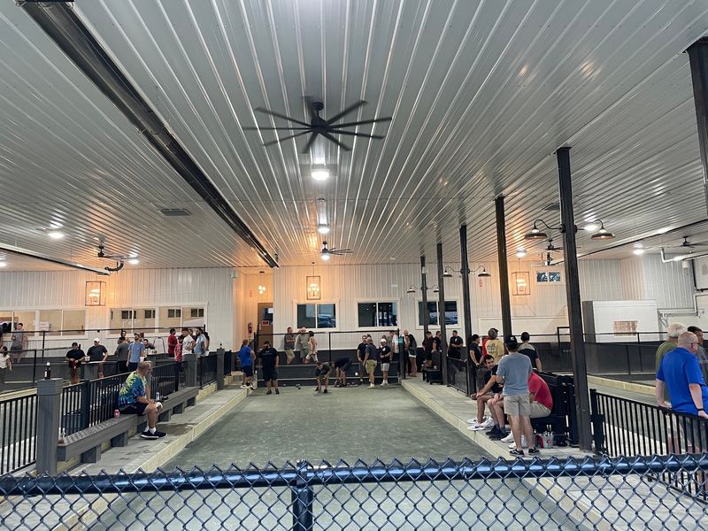 The Bocce Courts That Draw a Crowd