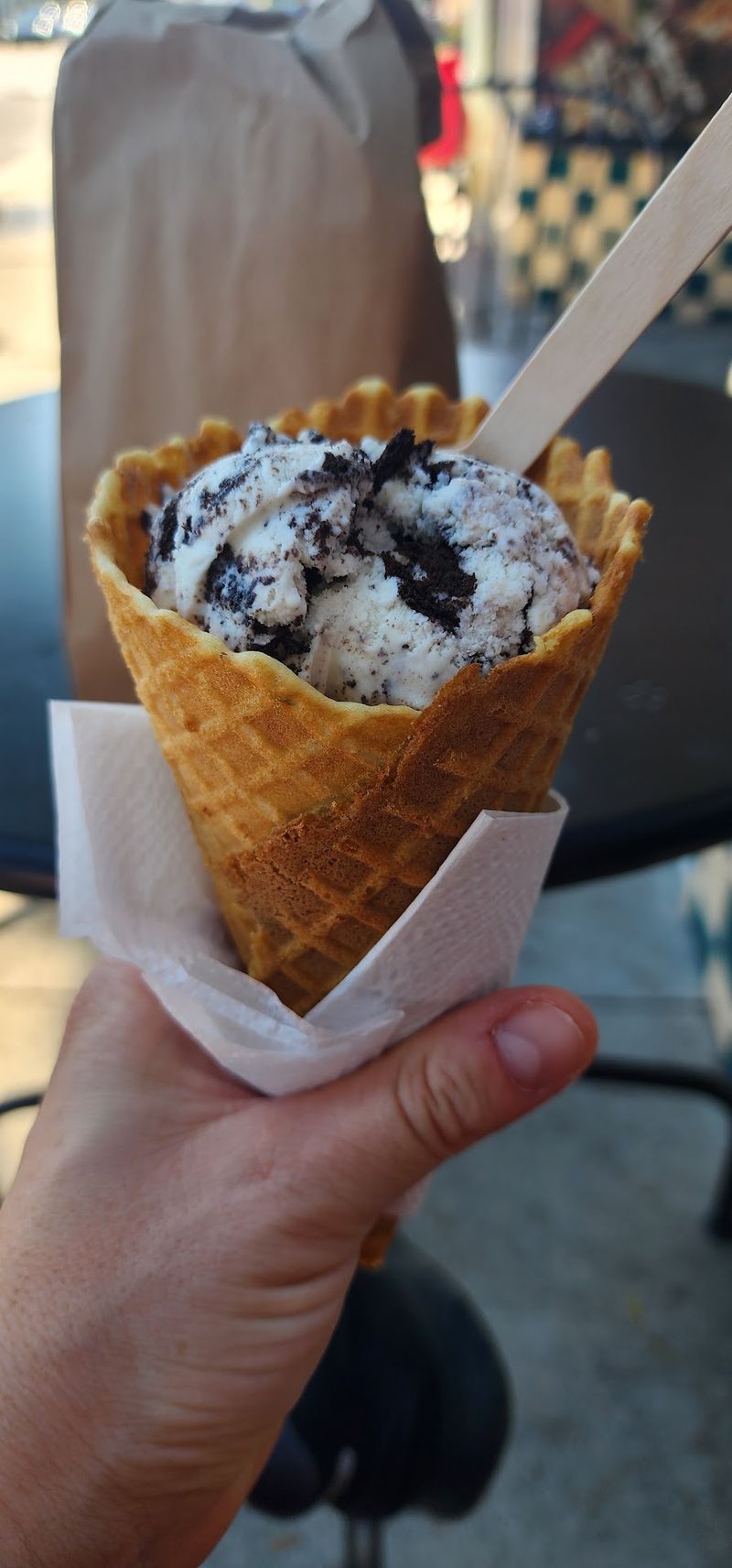 Cookies and Cream With a Cinnamon Secret