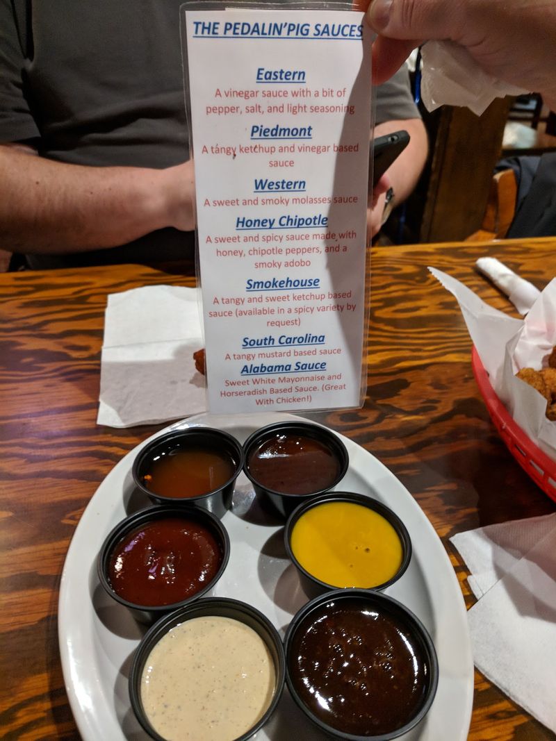House-Made Sauces Let You Change Course Mid-Rack