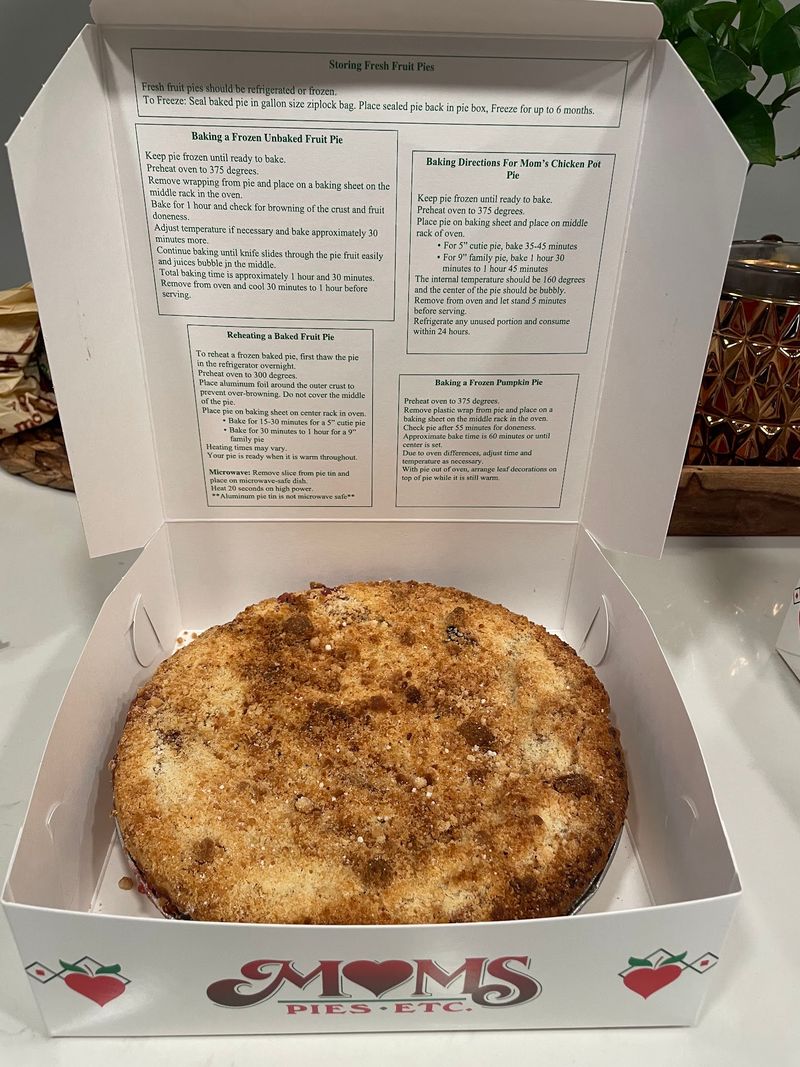 Pies That Travel Home With You