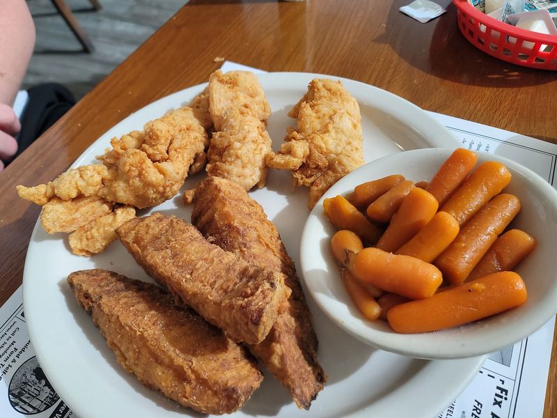 The meal goes beyond the chicken