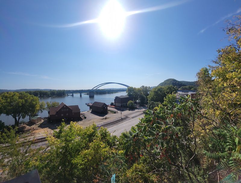 Crossing The Bridge Into Wisconsin