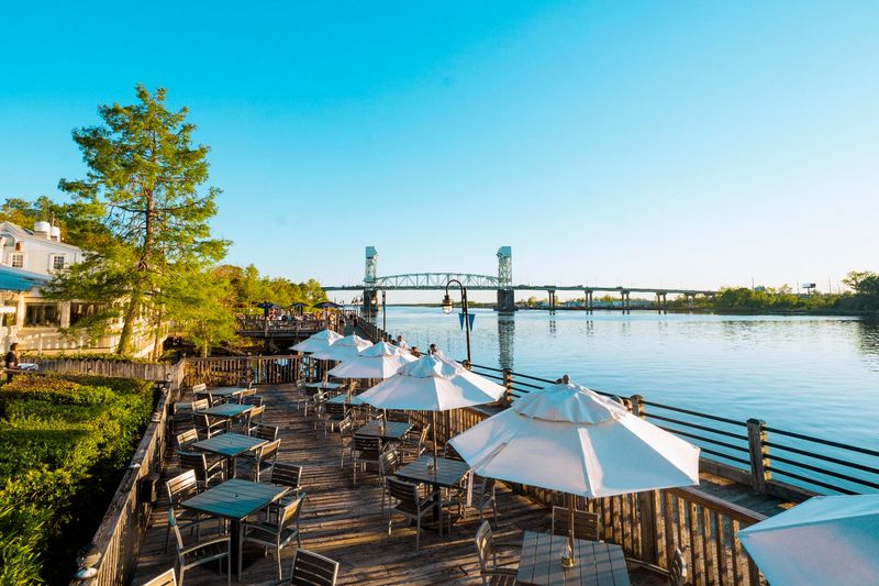 The Deck Where the Cape Fear Steals the Show
