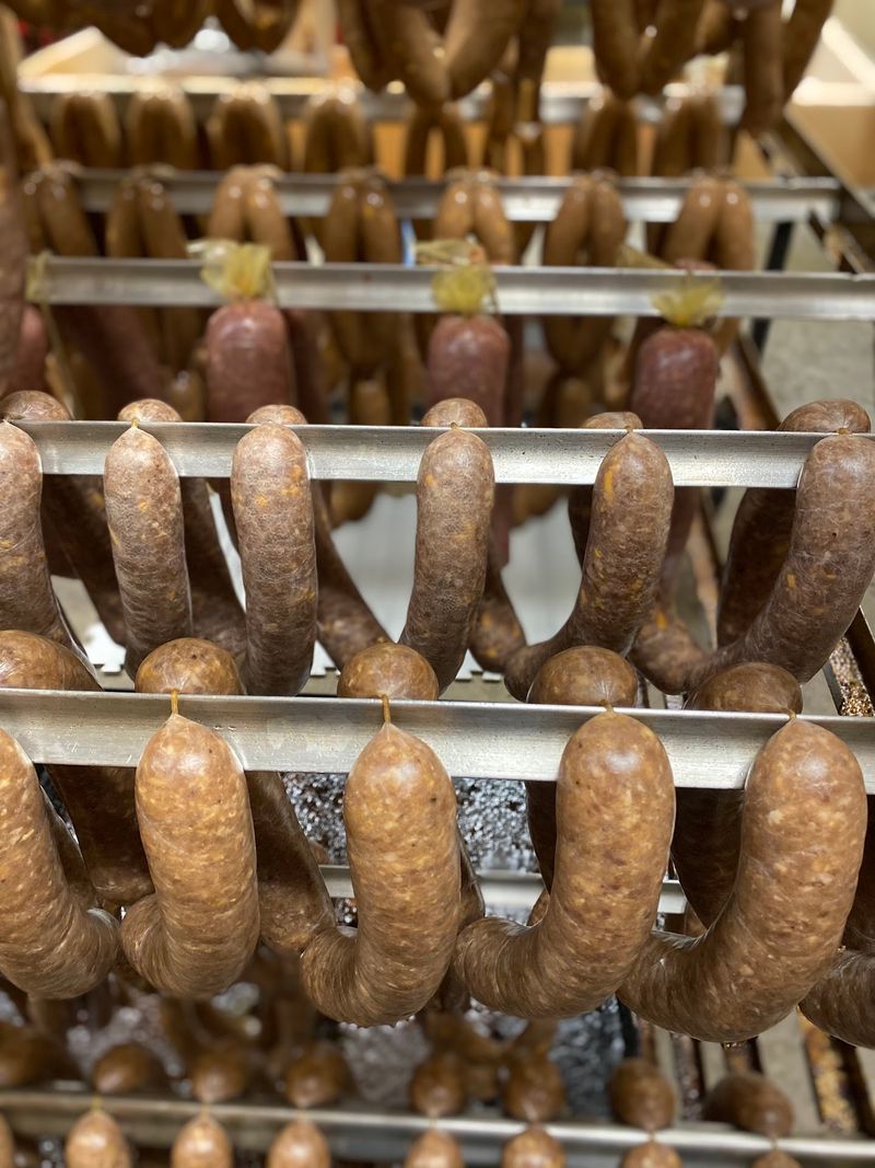 Brats And Snack Sticks Fill Out The Selection