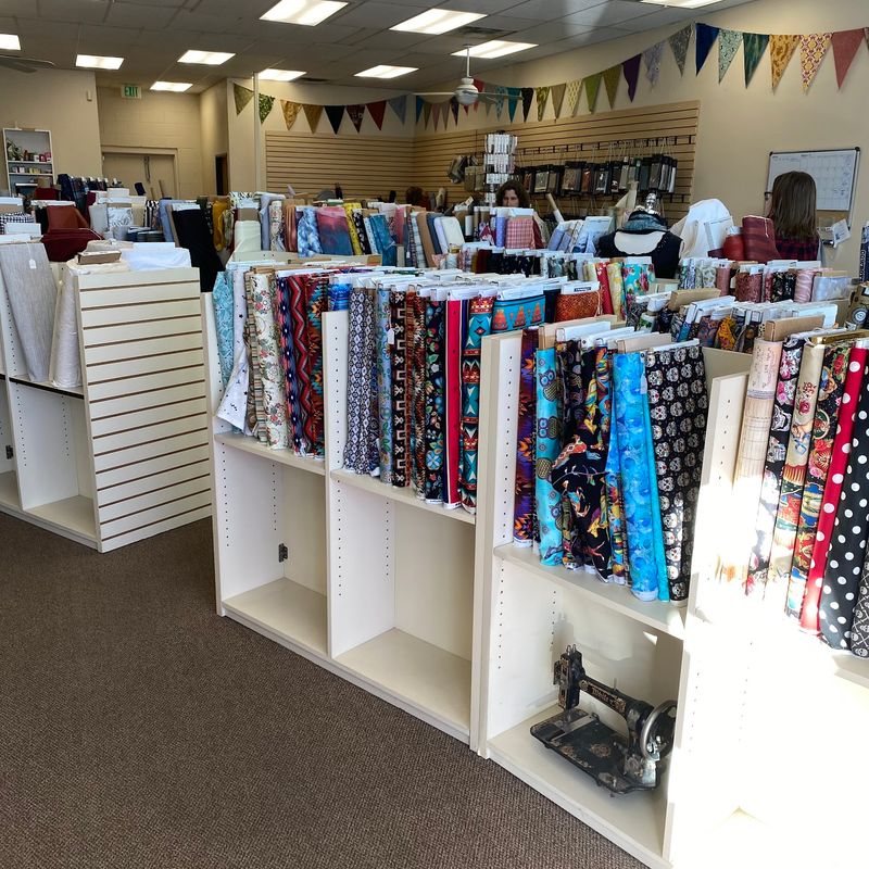 Walls Of Fabric Turn Every Aisle Into Eye Candy