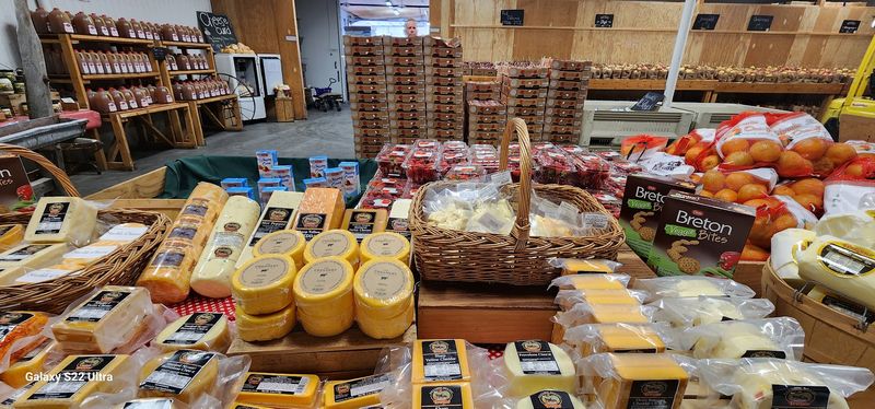 The Cold Room Packed With Produce, Cheese, And More