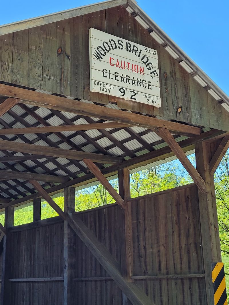 Woods Covered Bridge (Greene County)