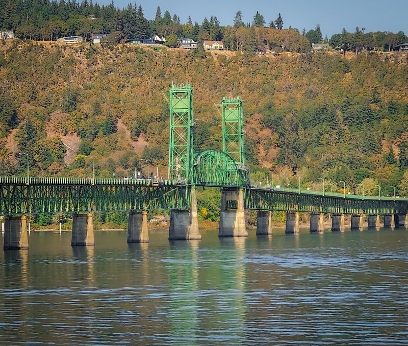 Nearly A Mile Of Columbia River Views Surround The Bridge
