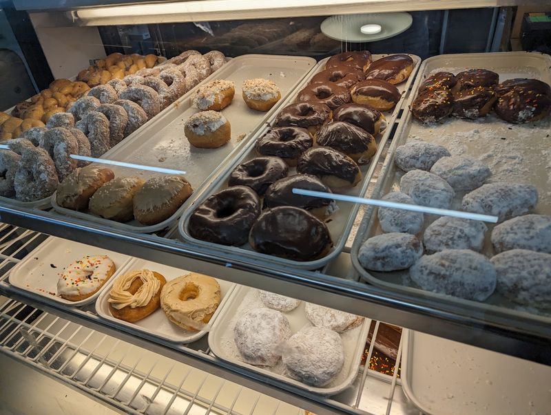 Doughnuts Take Up Serious Space In The Morning Selection