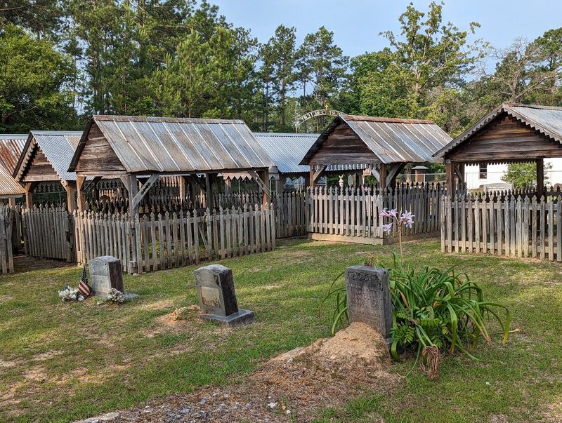 Talbert-Pierson Cemetery Grave Houses