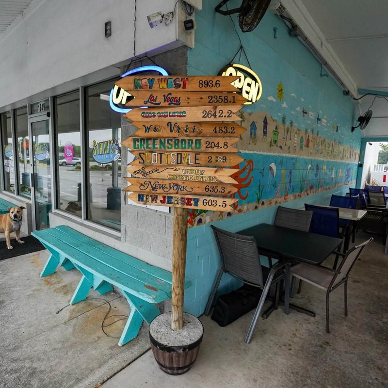 A Patio Where Dogs Are Welcome