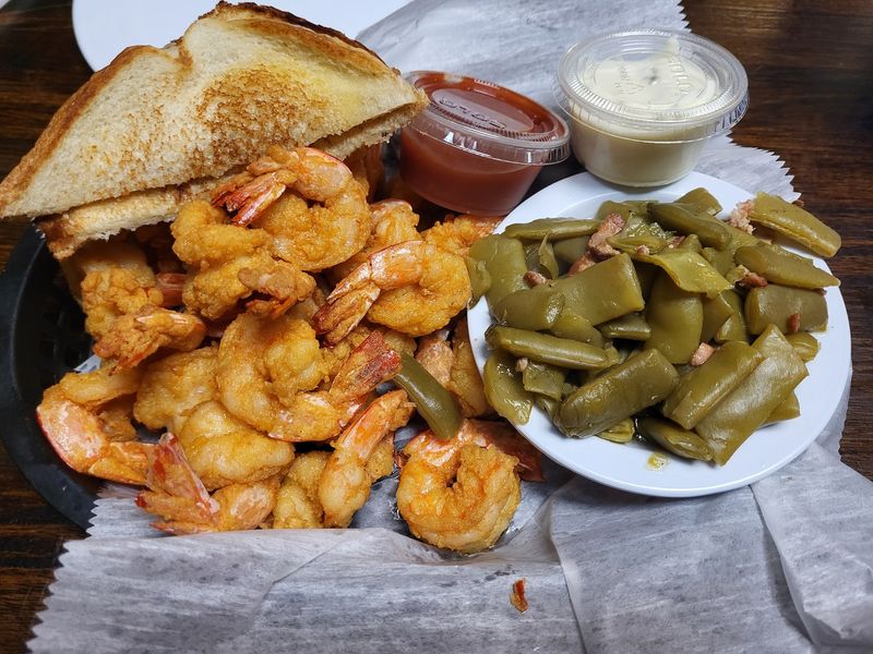 A Half-Pound Shrimp Basket Comes Four Different Ways