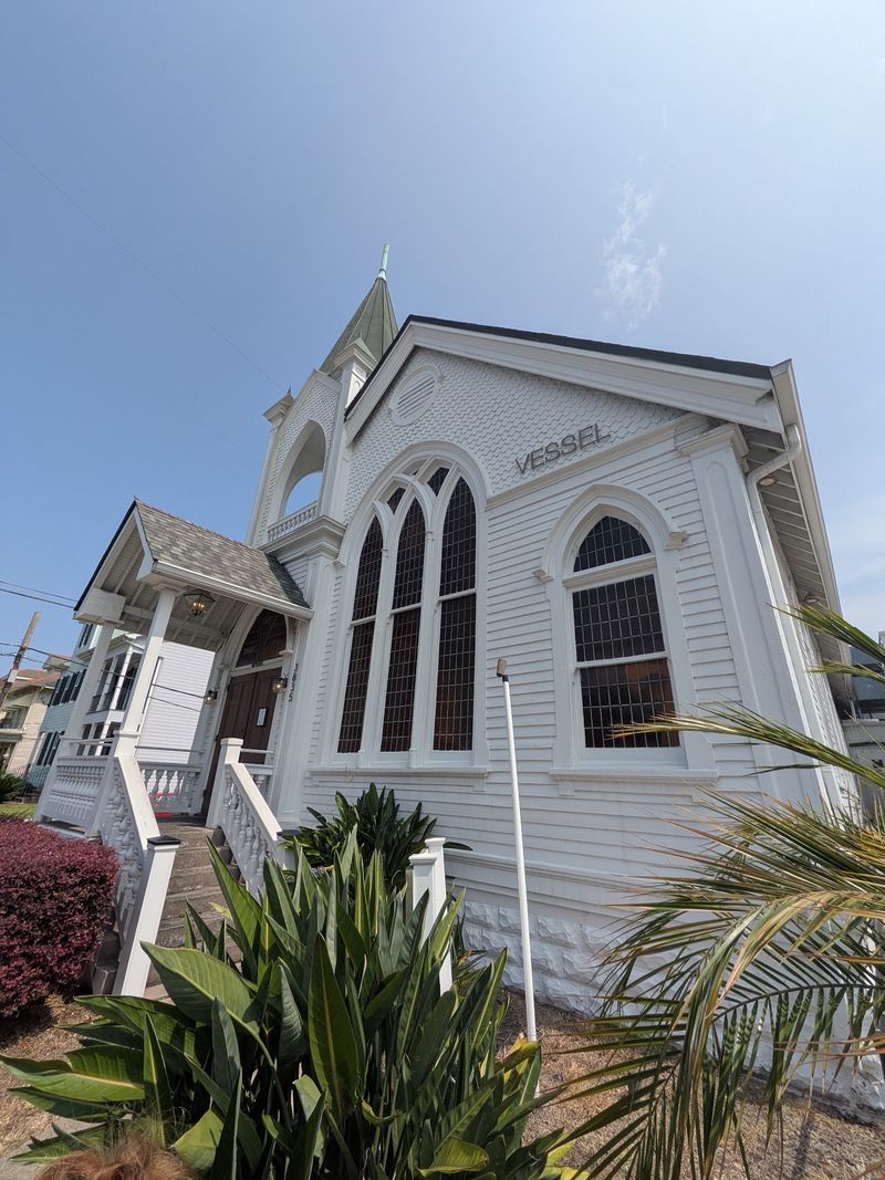 Dinner Begins Inside A Century-Old Church