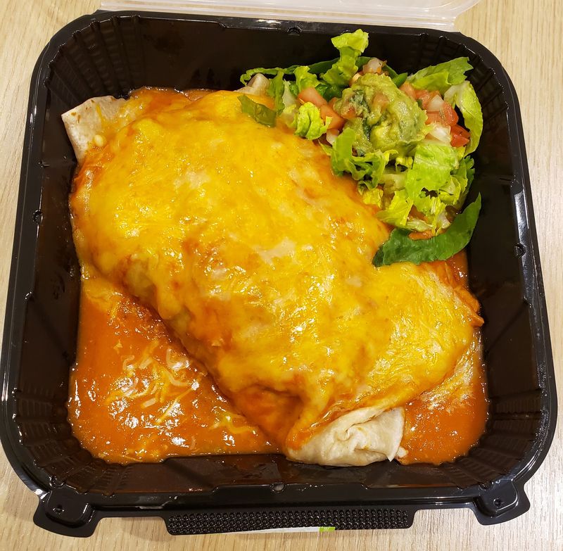 Chile Verde Mexican Burritos, Utah