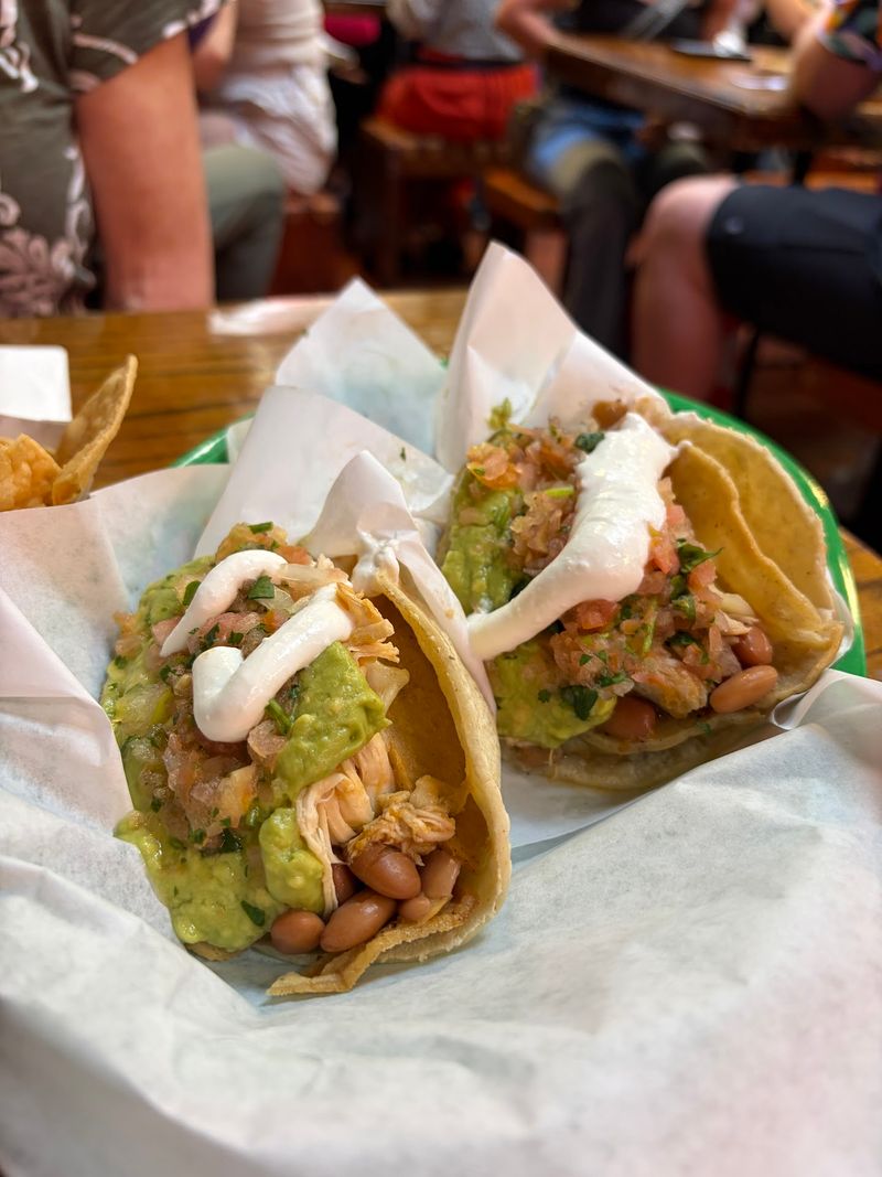 Tacos Doubled Up And Overflowing