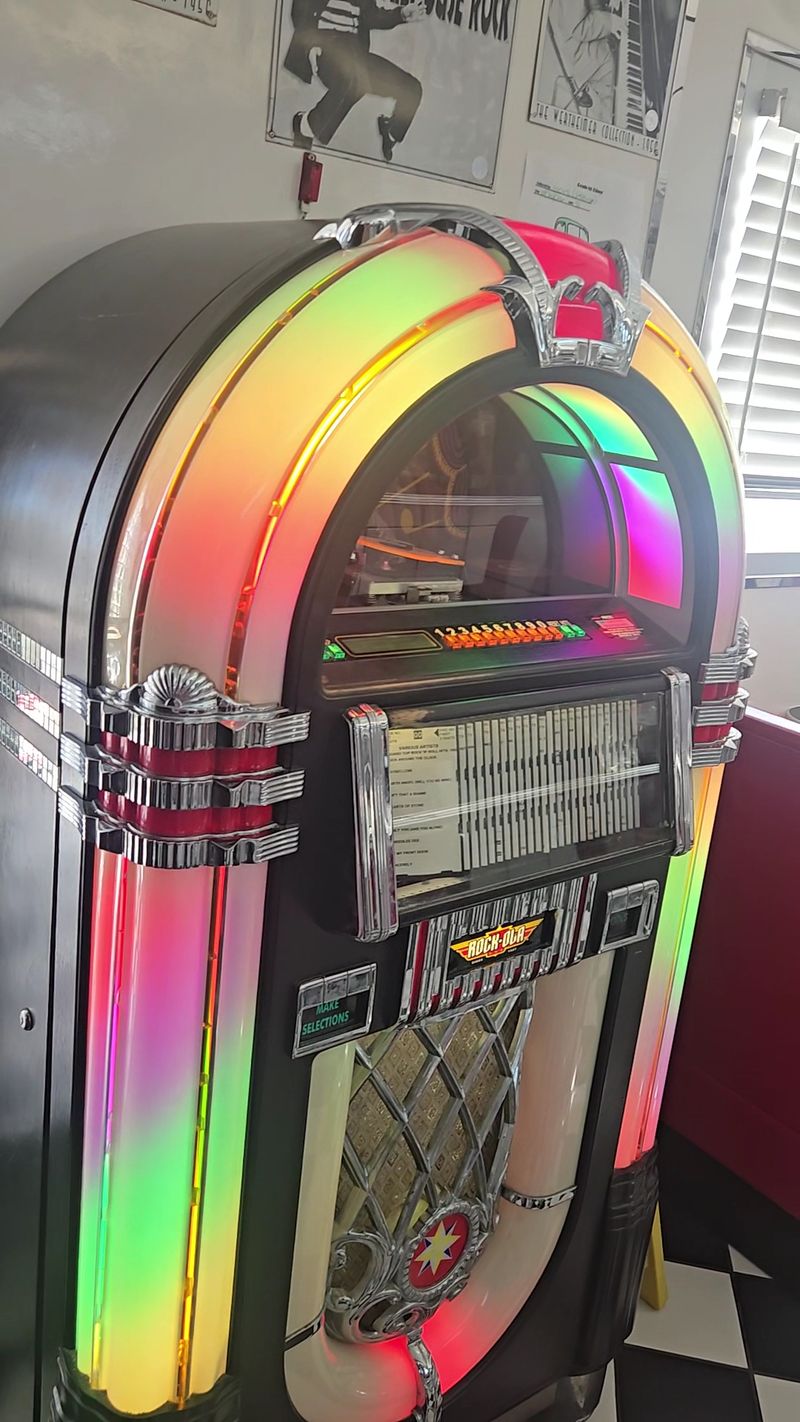 The Jukebox Keeps The Meal Moving To Its Own Beat